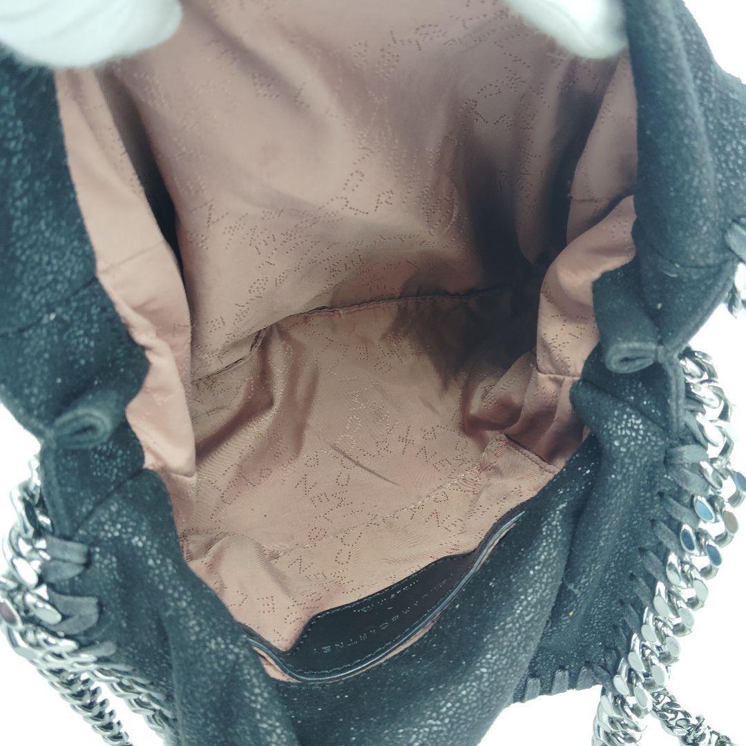 良品 ステラマッカートニー ファラベラ 2way ミニ ショルダー ブラック