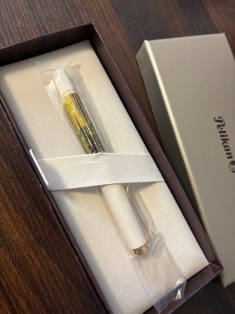 ペリカン M400 万年筆 ホワイト トータス