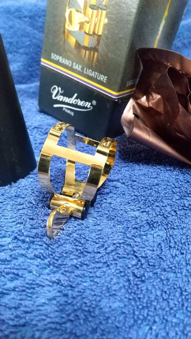 ソプラノサックス用　リガチャー　vandoren lc56dp