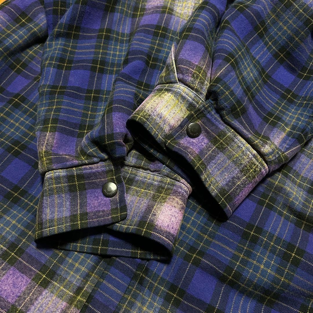 BALENCIAGA 22AW チェックフランネルシャツ