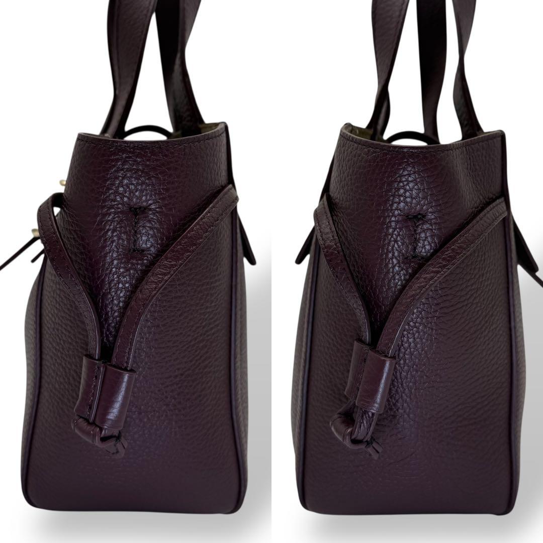 【美品】FURLA フルラ ショルダーバッグ 2way ミニ クロスボディ 紫