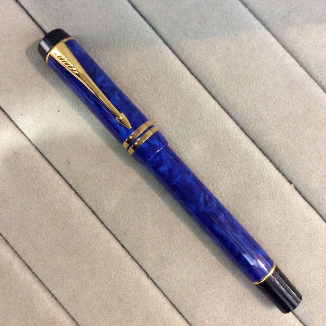 パーカー万年筆デュオフォールド ラピスブルー