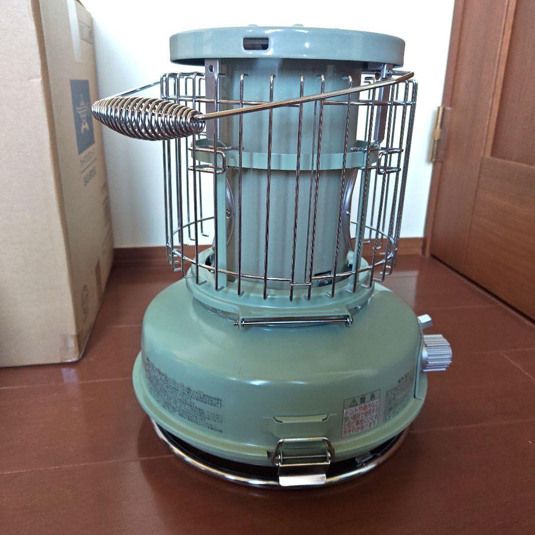 電気不要　アラジン　ポータブルストーブ SAG-BF02(G)　グリーン