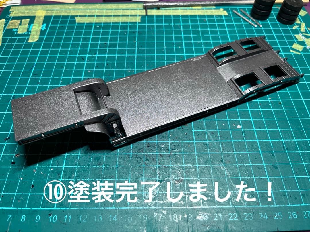 1/50 8輪低床 トレーラー 建機 重機 デコトラ