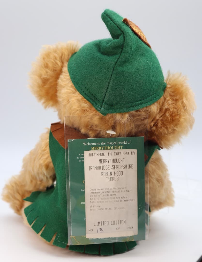 ロビン・フッド・チーキー Merrythought 緑色衣装 約27cm