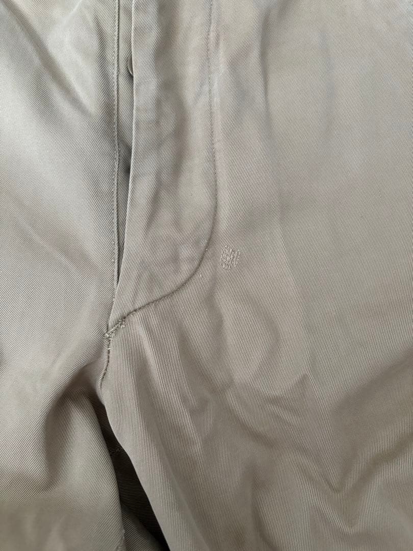 US ARMY M-43 チノパン 40s 軍パン ヴィンテージ ガスフラップ