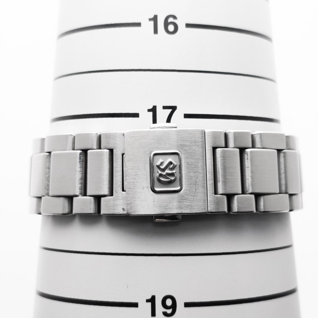 美品 グランドセイコー 9Sメカニカル 3Days デイト SBGR073 青