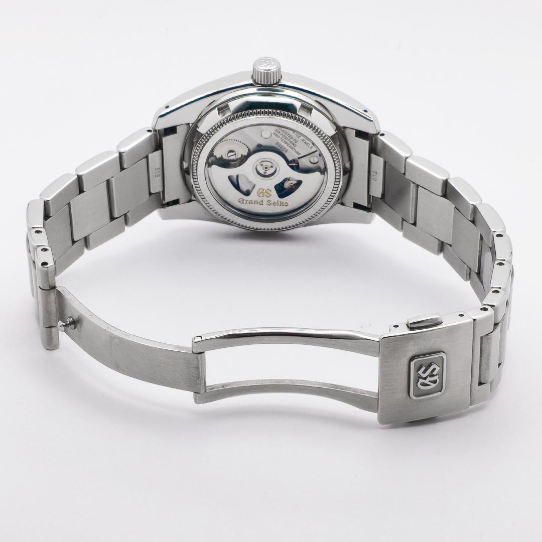 美品 グランドセイコー 9Sメカニカル 3Days デイト SBGR073 青