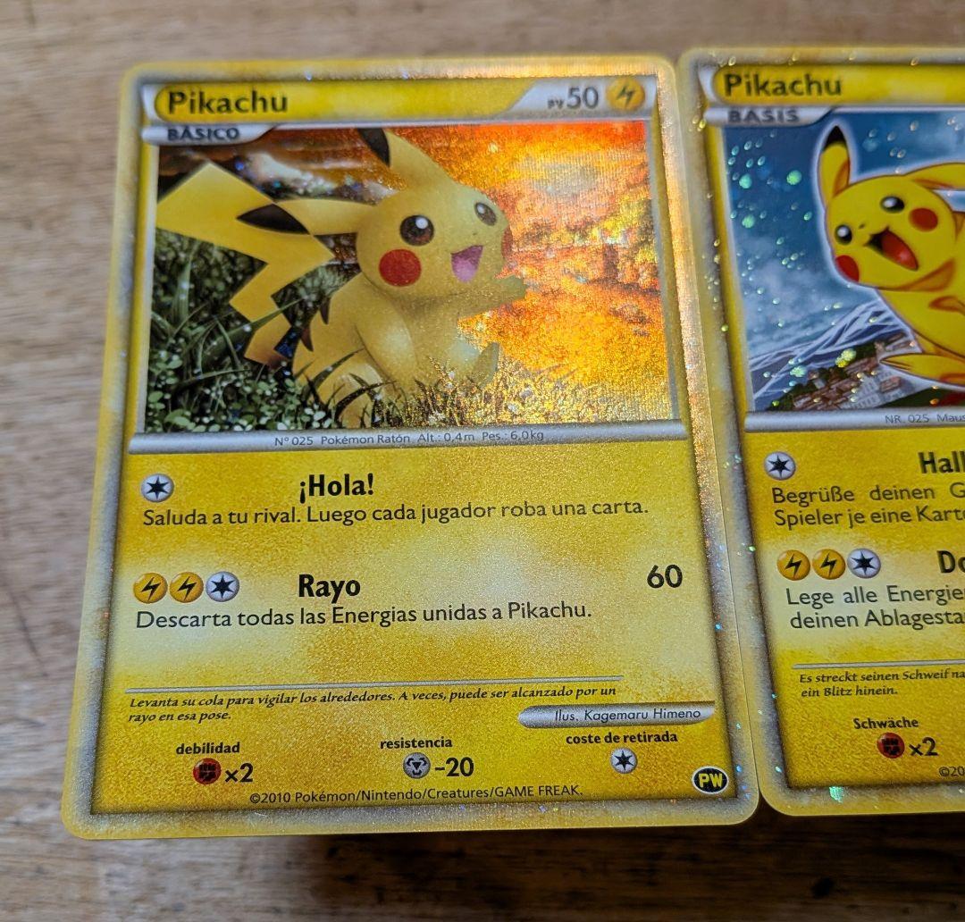 ポケモンカード ワールド ピカチュウ ドイツ ポルトガル スペイン