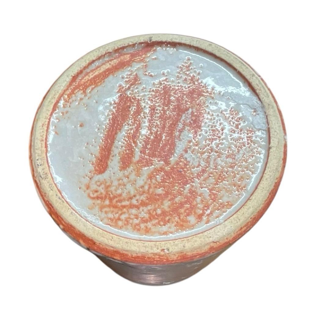 志野焼 水指 水埜古麦 作 共箱付き 茶道具