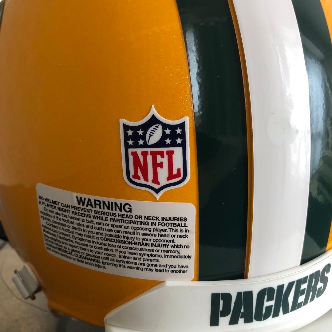 アーロンロジャース Green Bay Packers サイン入りヘルメット