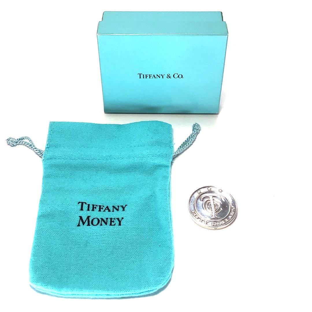 【ヴィンテージ・美品・箱付き】ティファニー／50ドル  SV925