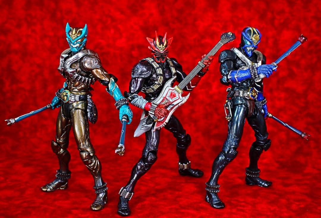 未開封 S.I.C. LIMITED 仮面ライダー裁鬼&弾鬼&鋭鬼