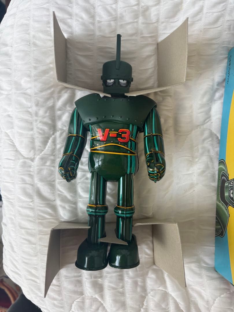 Ｖ－３号（ビッグＸ）　ビリケン商会　ブリキ　ゼンマイ歩行