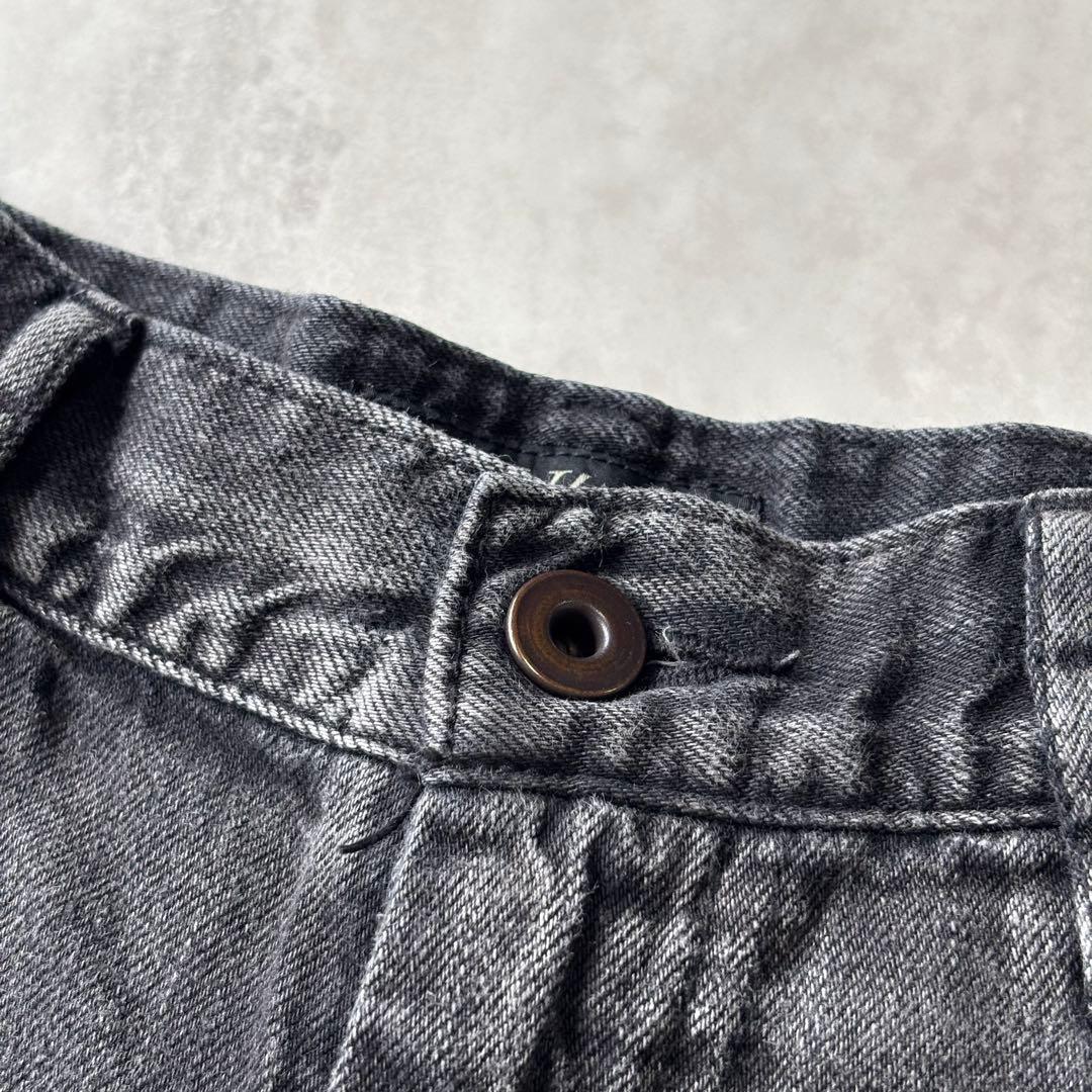 【超希少】ワイズ Y's ブラックデニムサルエルパンツ 日本製 ヨウジヤマモト