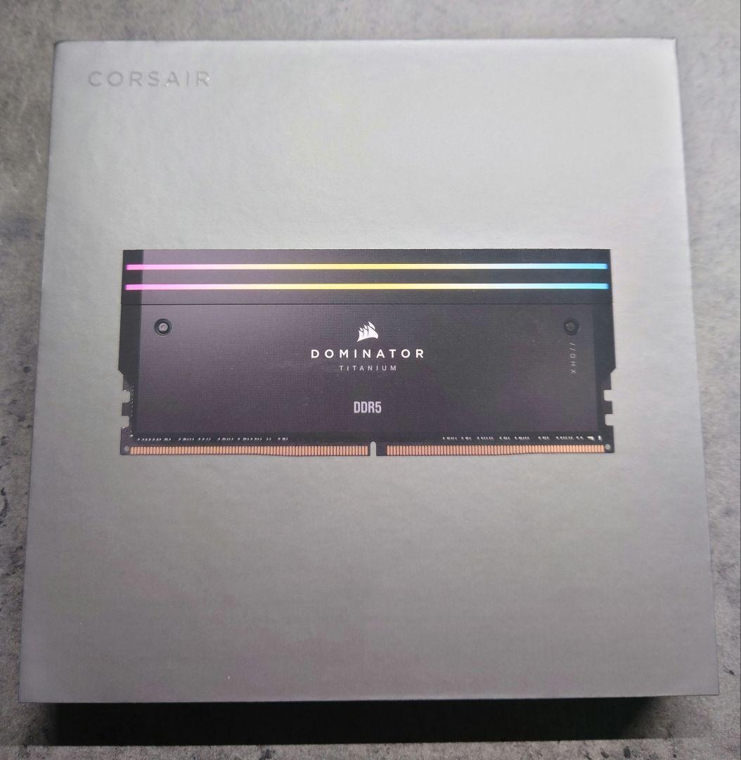 メモリー CORSAIR DOMINATOR TITANIUM DDR5-6400 96G