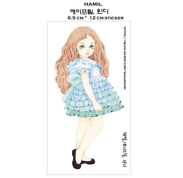 No.15【送料別】hamil ハミル ステッカー 7枚セット
