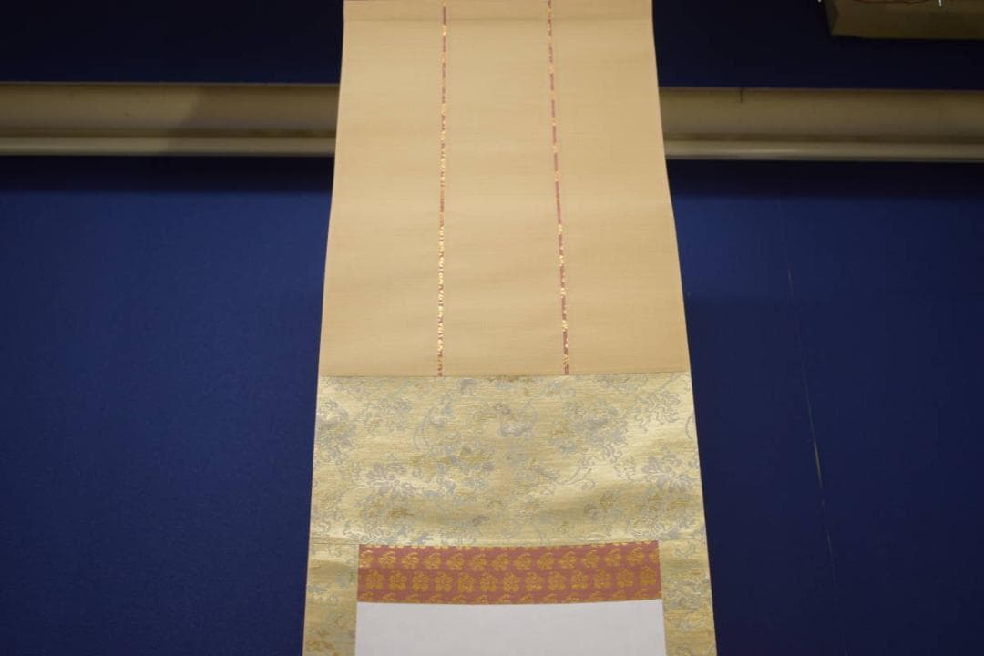 真作/近藤杉石/和尚画賛/大魯の句/桐共箱付/布袋屋掛軸HI-819