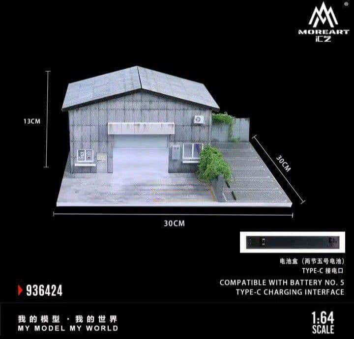 ★新■1/64【FACTORY　BUILDING　GARAGE】新品・未使用品