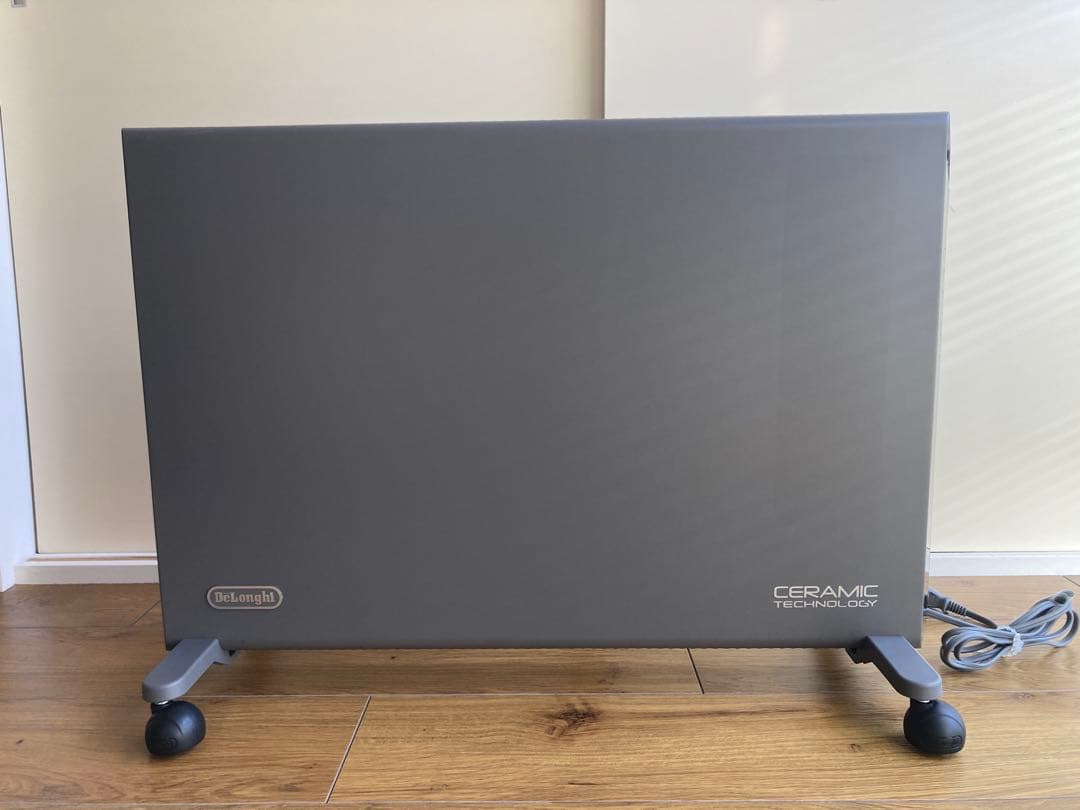 DeLonghi 電気ヒーター セラミック技術 グレー