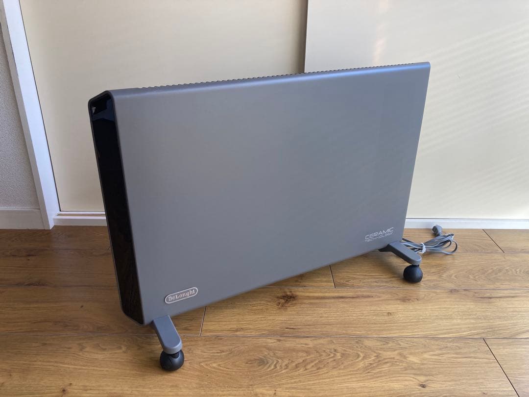 DeLonghi 電気ヒーター セラミック技術 グレー