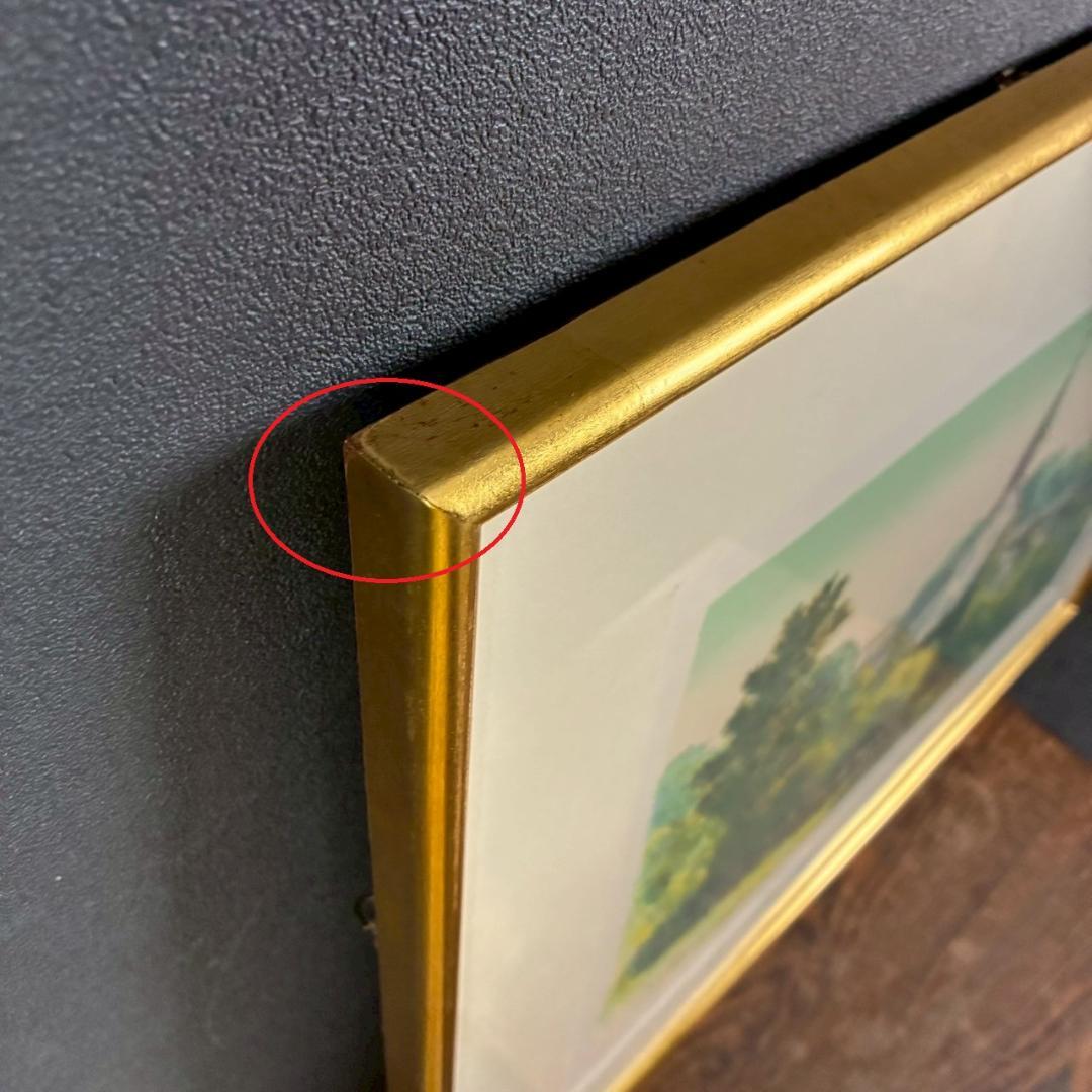 美品 中根寛 石版画集「塔の四季」リトグラフ 直筆サイン入り 全5枚揃 額縁付属