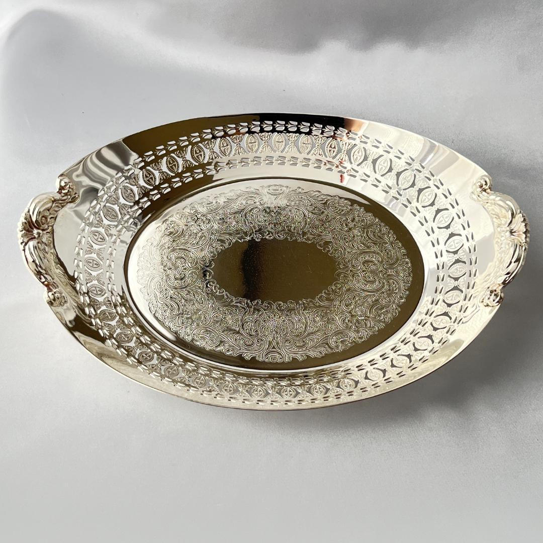 【Barker & Ellis】素晴らしいチェイシングのフルーツトレー