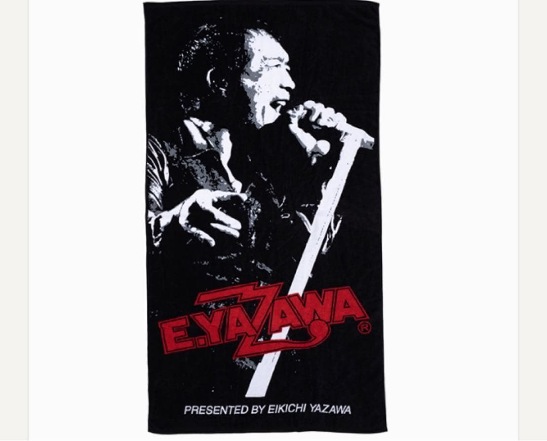 矢沢永吉チェアー缶&スペシャルビーチタオル・ピンバッジセット