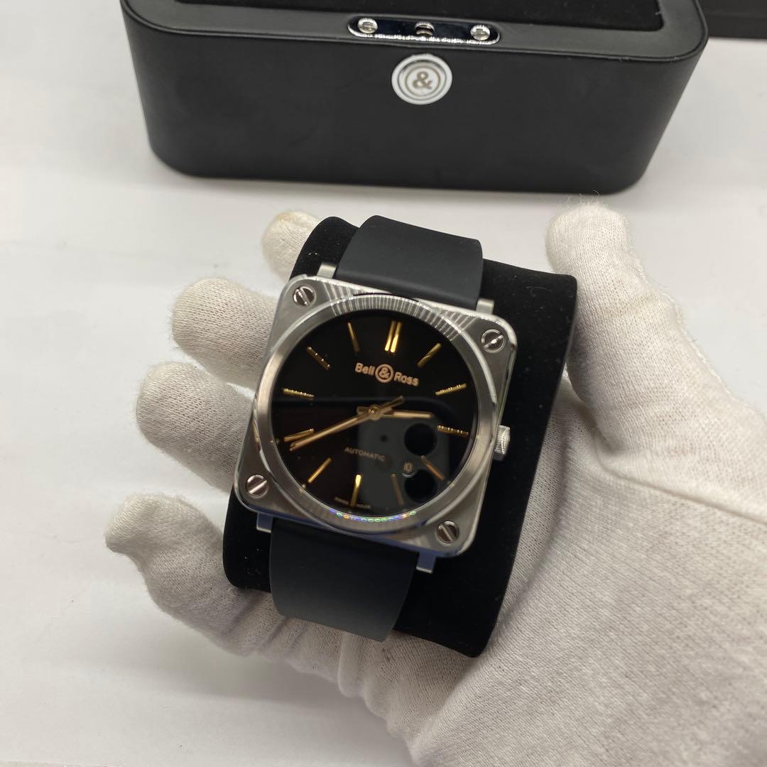 Bell＆Ross ベル＆ロス BR S-92 ブラック スティール 自動巻