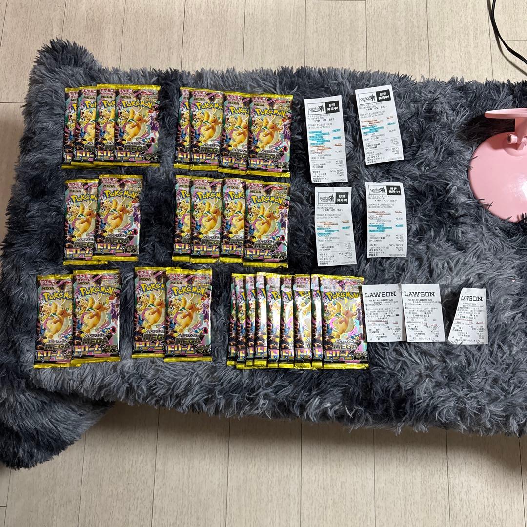 ポケモンカード MEGAドリームex 未開封27パック