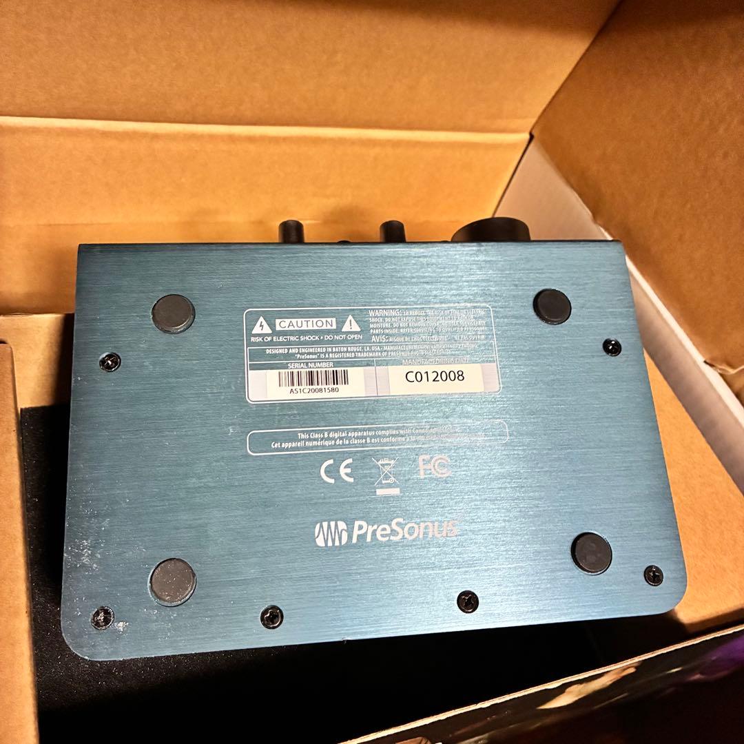 新品　PreSonus AudioBox iTwo Studio DAW セット