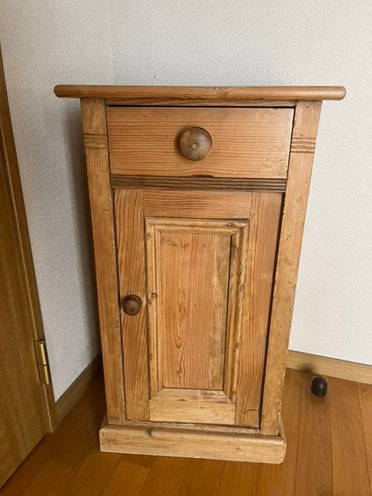 最終価格です。電話台　オールドパイン　アンティーク　チェスト