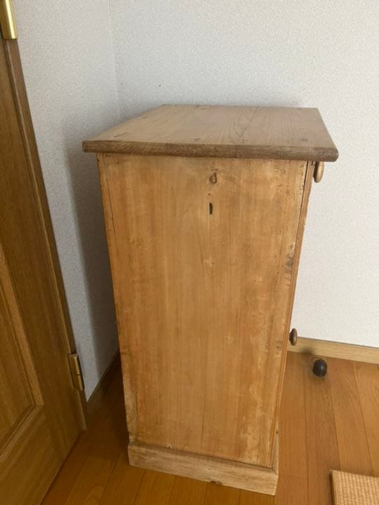 最終価格です。電話台　オールドパイン　アンティーク　チェスト
