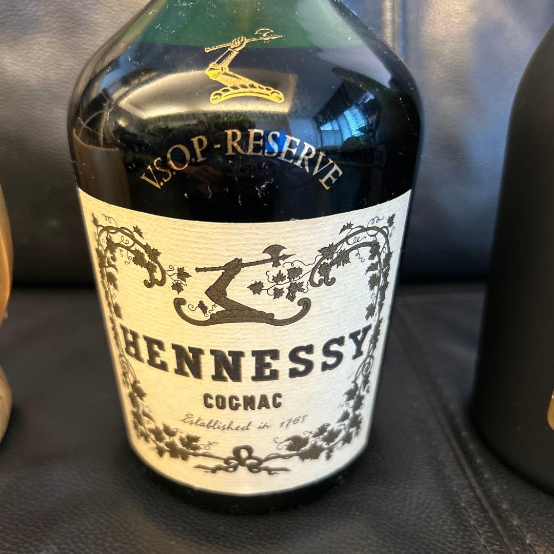 未開栓 古酒　カミュ、ヘネシーほか計8本