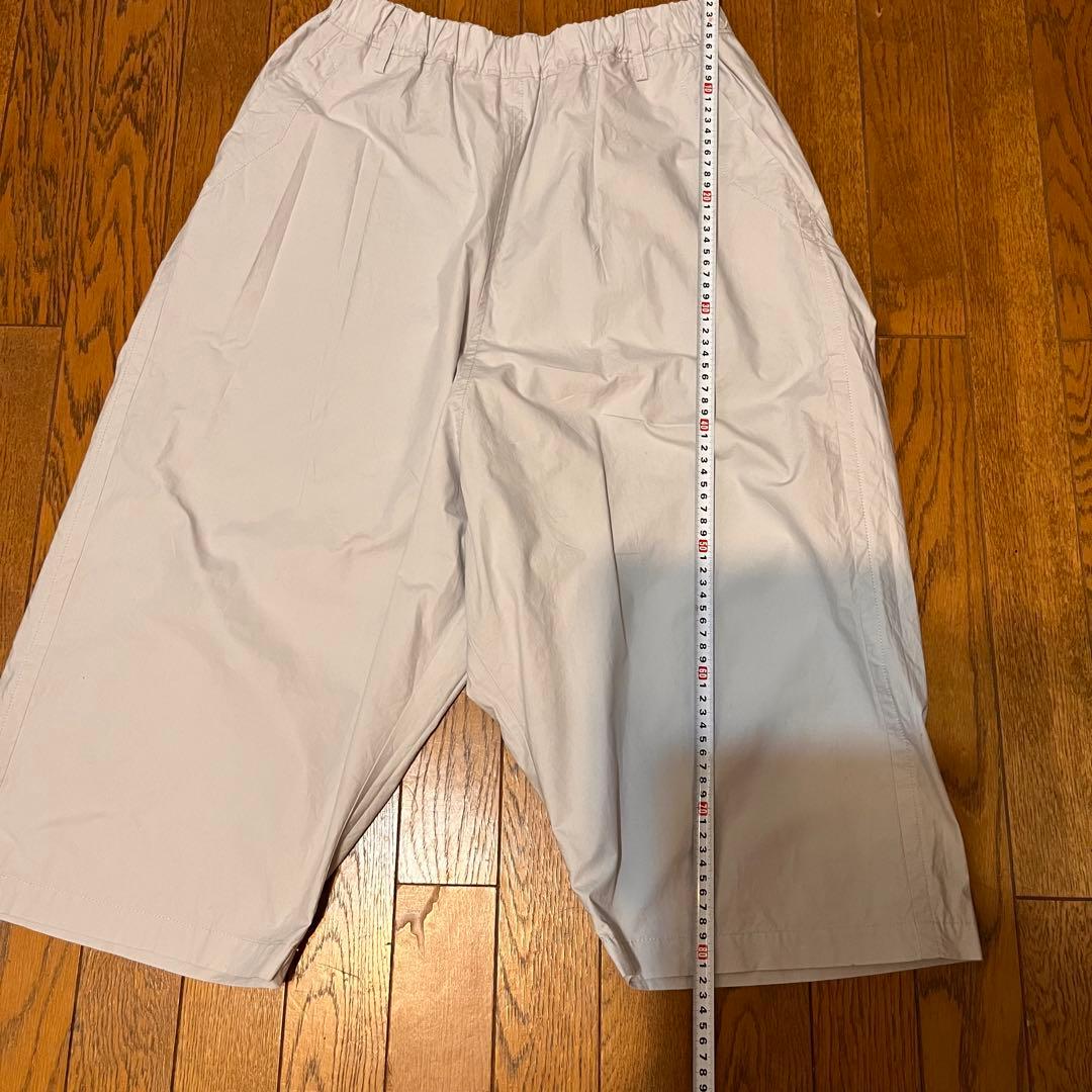 ワイズフォーリビング　　ペンギンパンツ　ワイドパンツ　アイスグレー