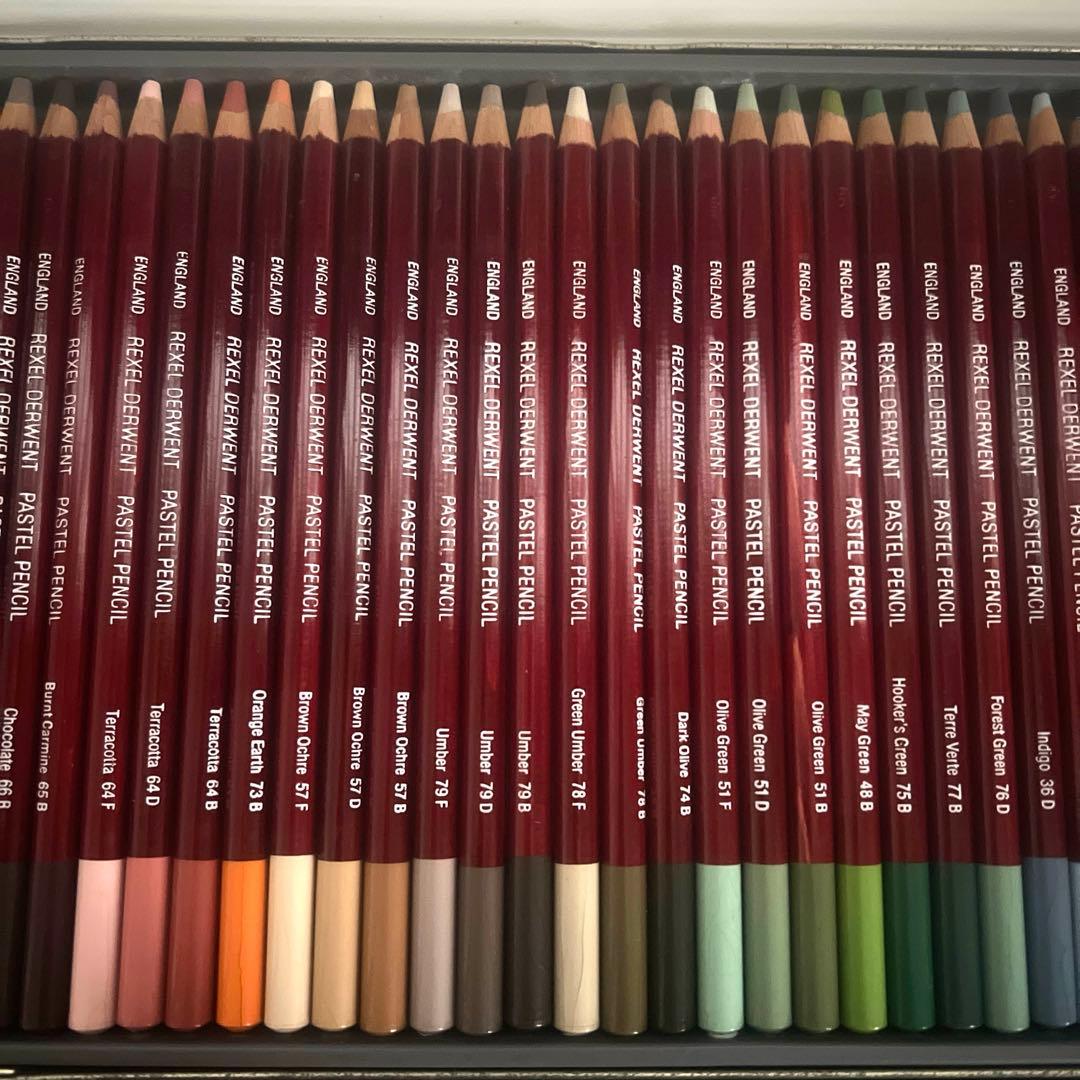 ダーウェント パステルペンシル　色鉛筆　36色セット　高級　パステル画