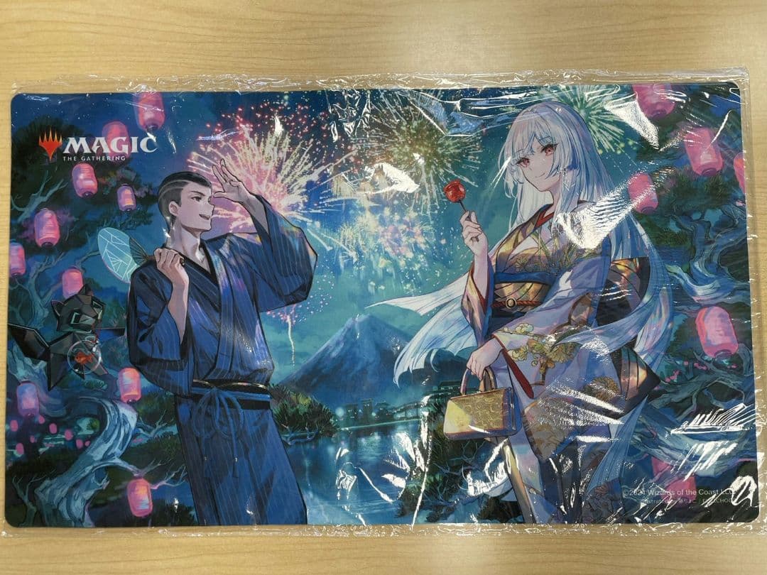 ［新品未開封］放浪皇の夏祭り　プレイマット　MTG