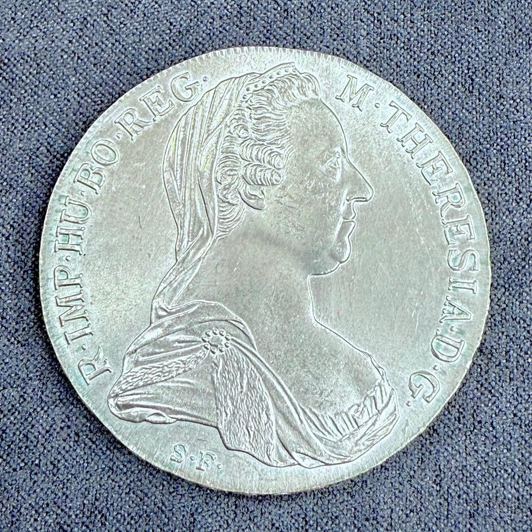【⭐️美しいデザイン❣️銀貨⭐️】オーストリア 1780年 マリア・テレジア銀貨