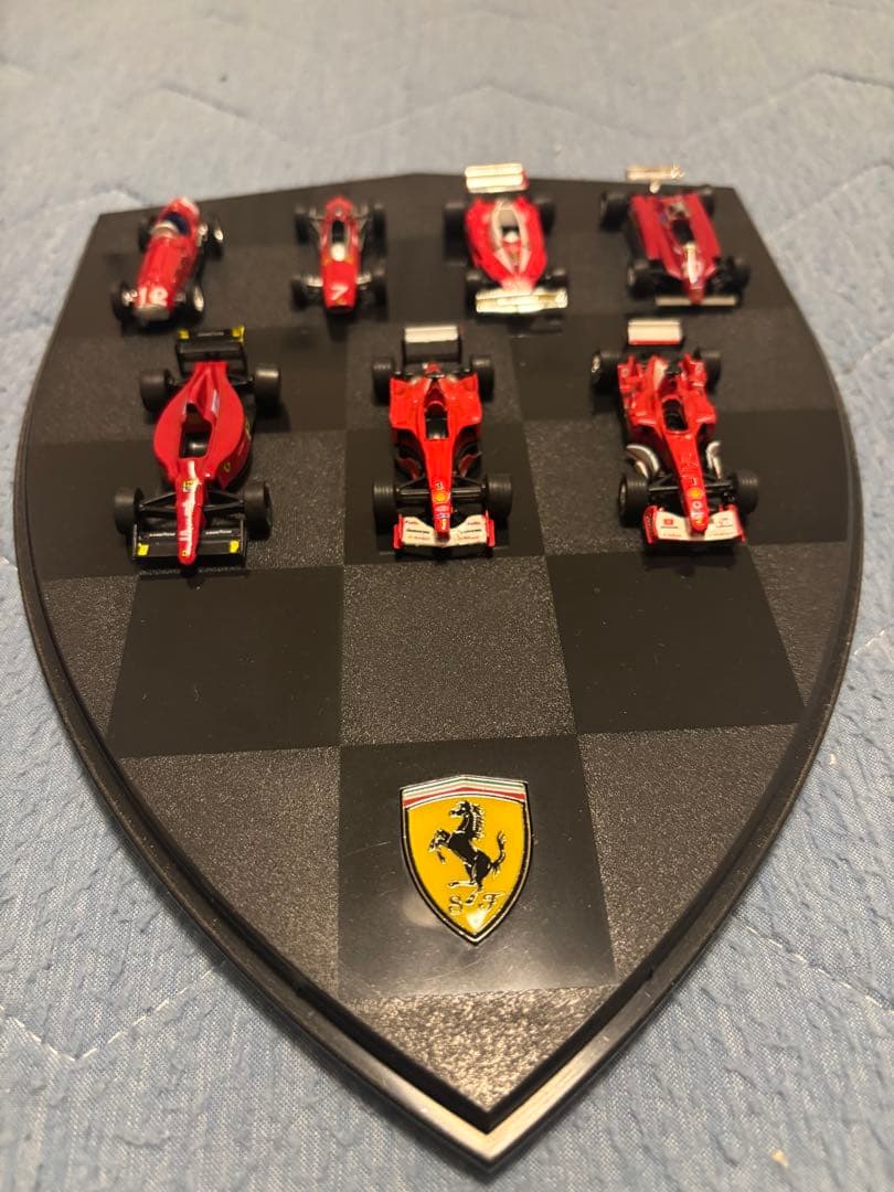 希少フェラーリ奇跡のF1コレクションミニカーセット 7台 専用ケース付き