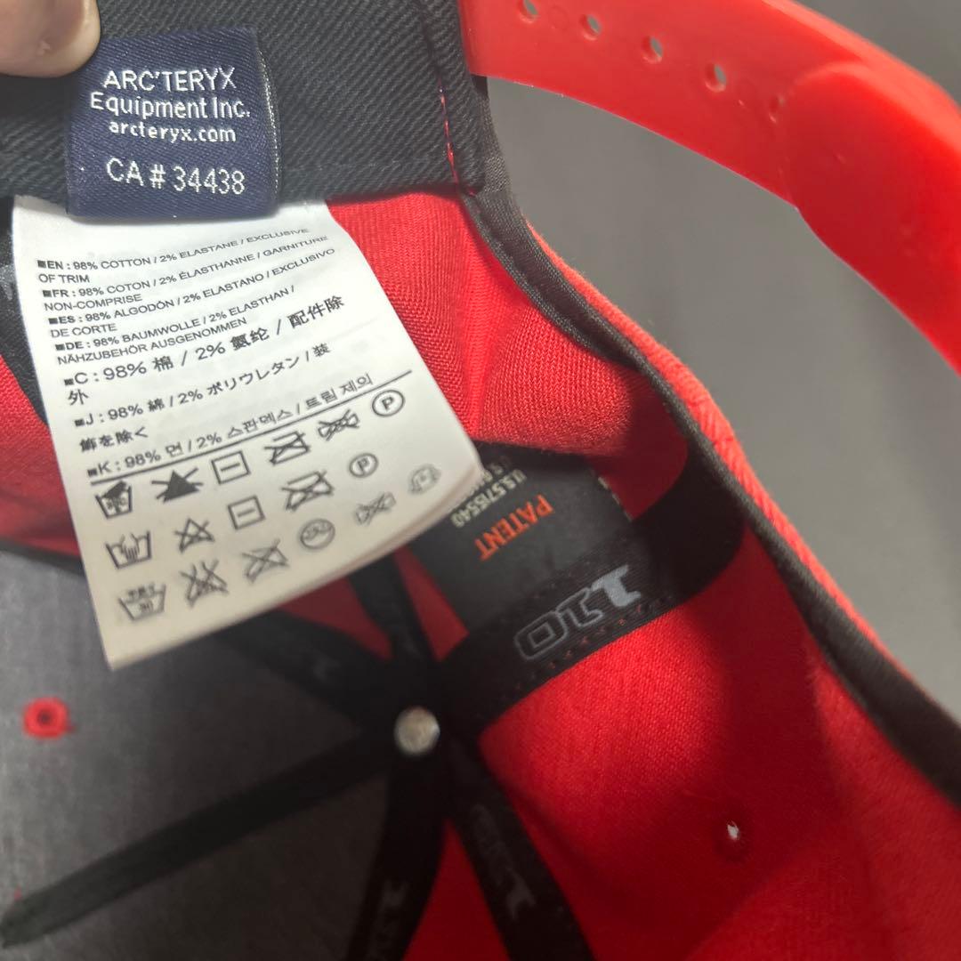 00s Old ARC'TERYX アークテリクス レッド キャップ