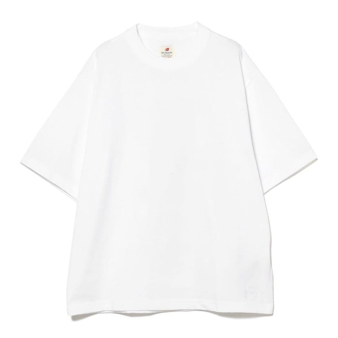 トップス BEAMS New Balance Washed graphicT-shirts