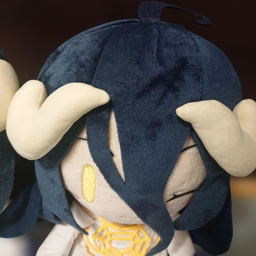 オーバーロード　アルベドBIGぬいぐるみ ２種セット