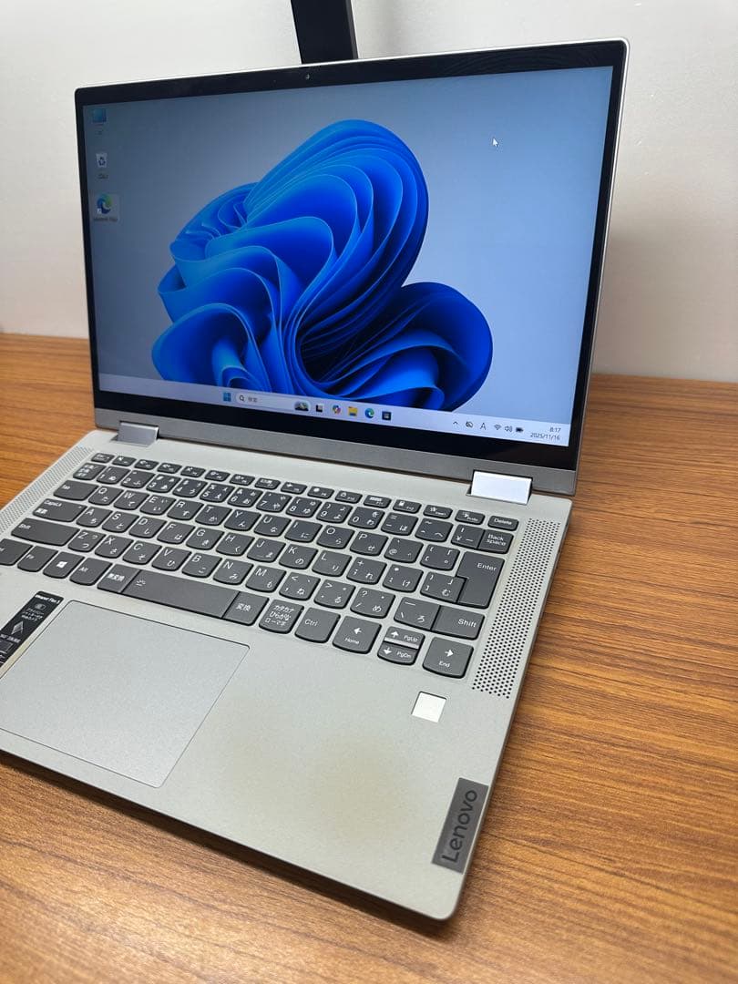 4.Lenovo flex 5 i7-1165G7 16Gb 512Gb タッチ