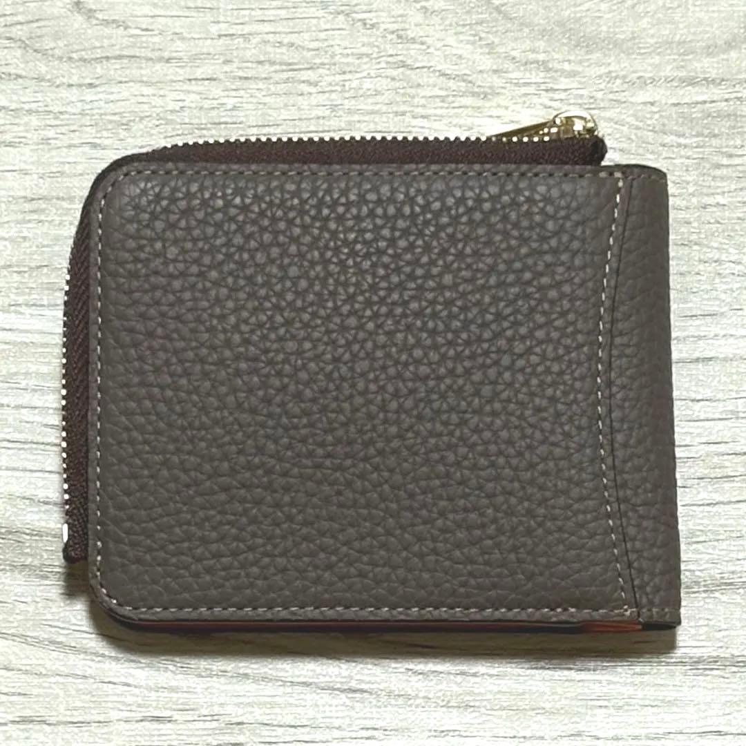ペレボルサ PELLE BORSA 二つ折り財布 本革 ミニ財布
