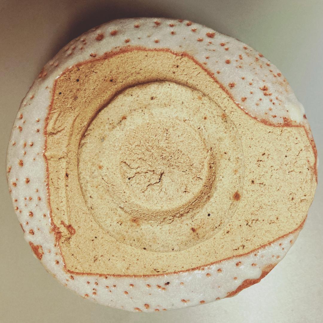 【値下げ】 奥磯太覚 志野 茶碗 【真正保証】