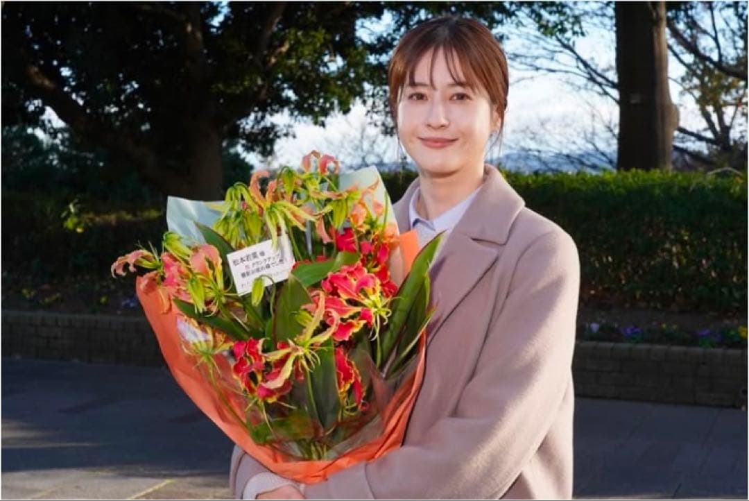 YECCA VECCA ウール混ロングダブルコート　わたしの宝物 松本若菜　衣装