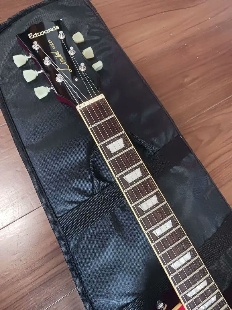 【希少】EDWARDS E-LP-45 レスポール アンプ内蔵 ミニギター