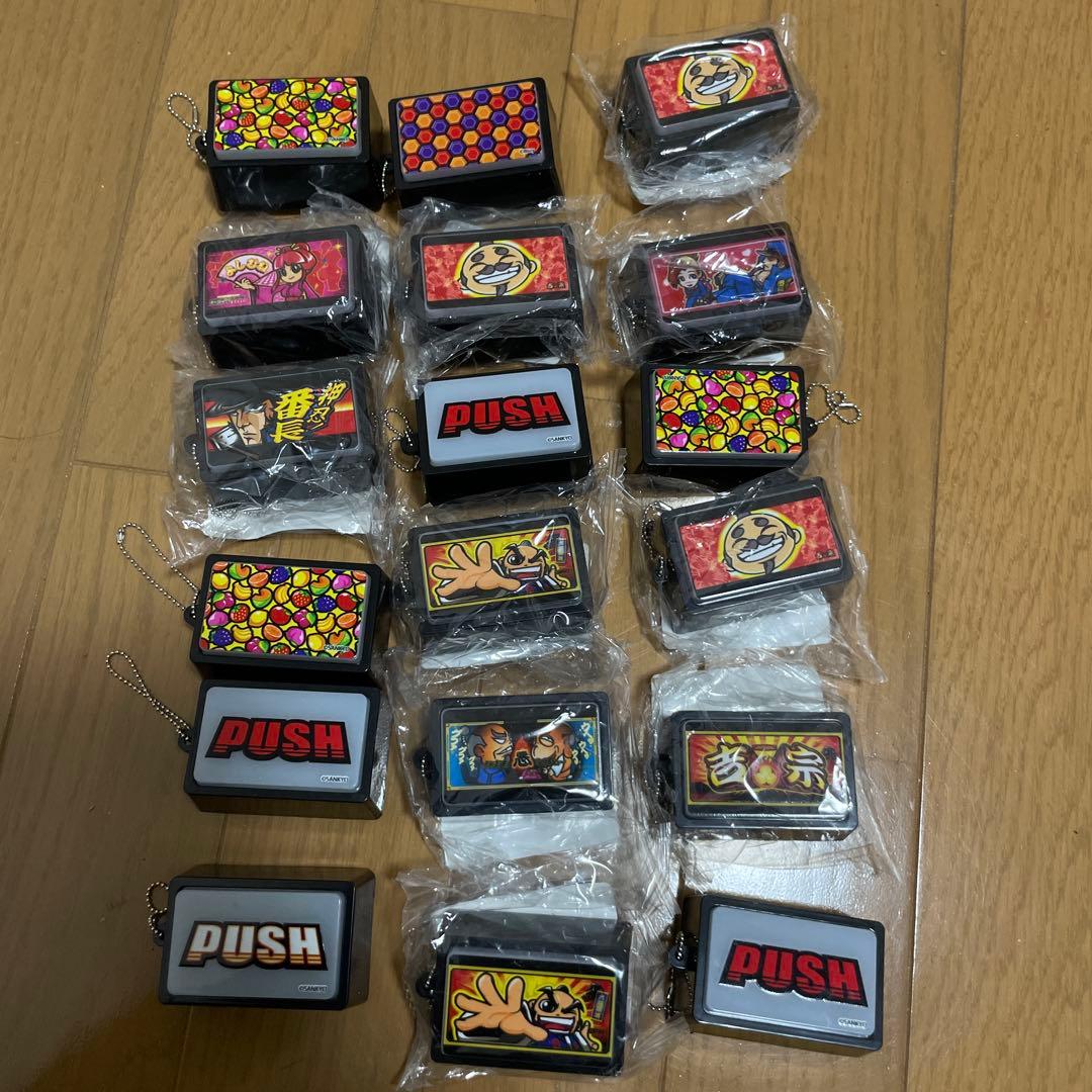 パチンコ・パチスロ用サウンドプッシュボタンセット 18個 SANKYO 番長吉宗