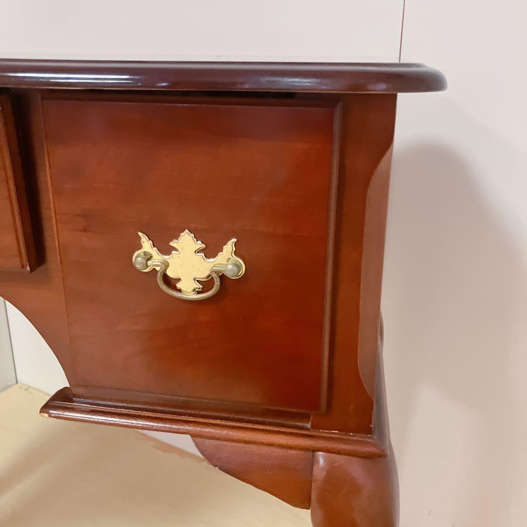 Cherry Queen Anne 猫脚　コンソール　テーブル　サイドテーブル