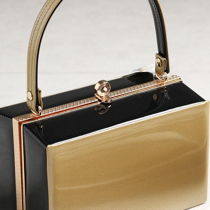 【新品】草履バッグセット 草履26cm (金茶&黒)　03094